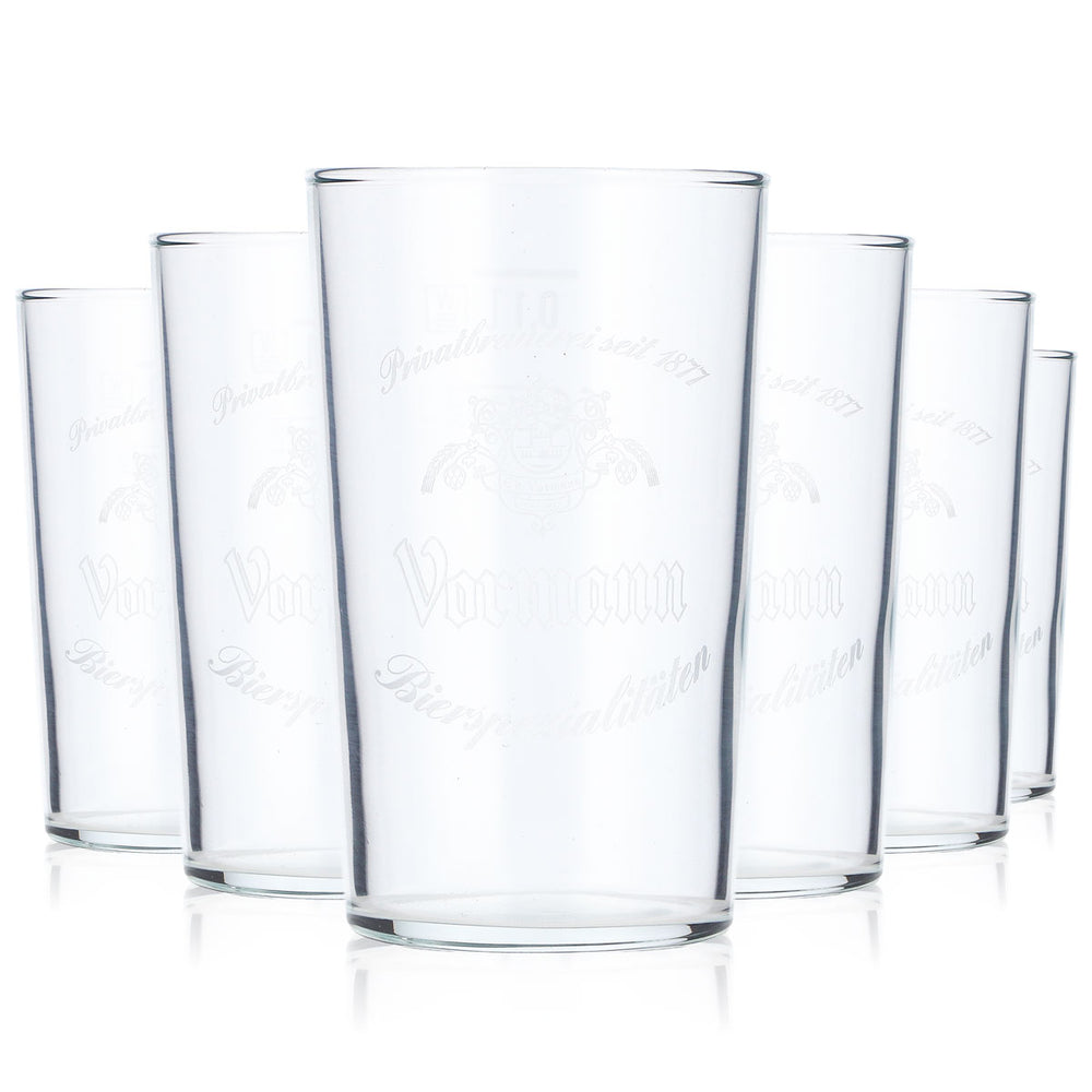 6 bicchieri da birra Vormann Bicchiere da ricevimento Bicchiere da degustazione 0,1 l Bicchiere tumbler Bicchiere da degustazione
