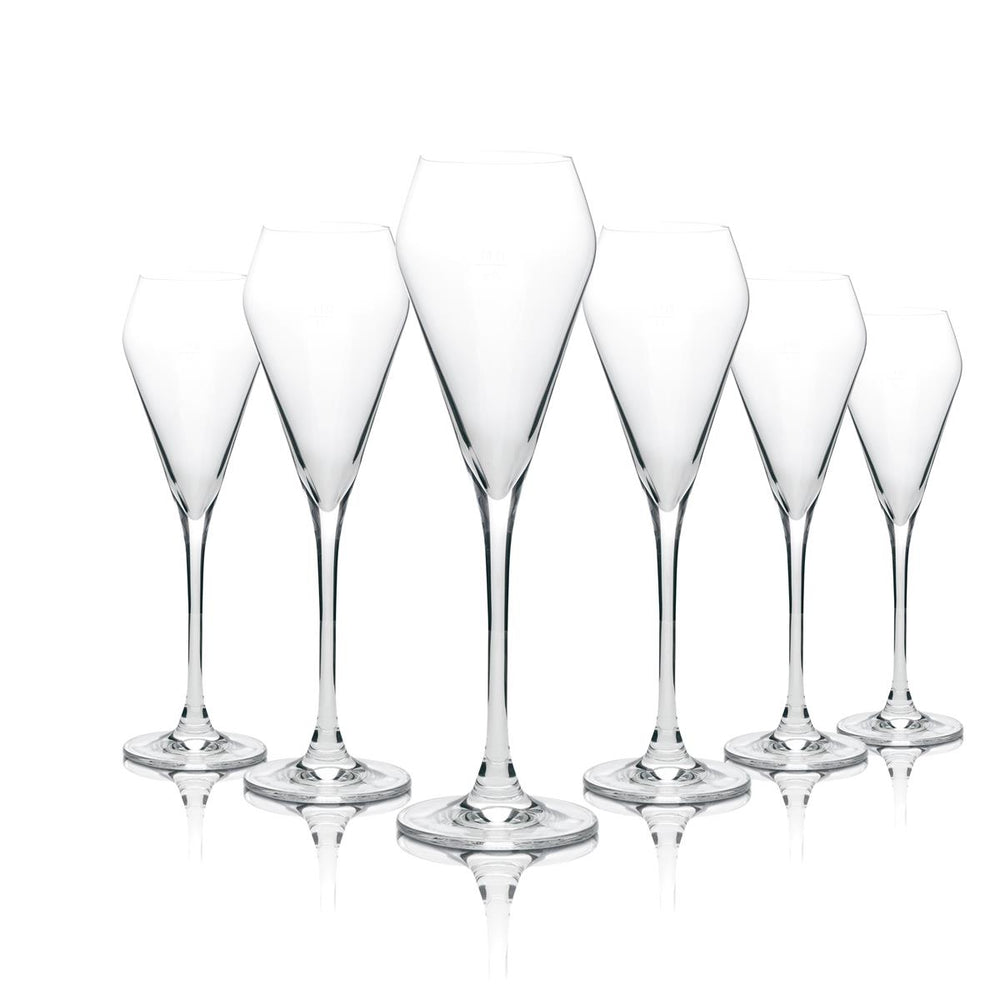 6 bicchieri da champagne Vranken Diamant Artner