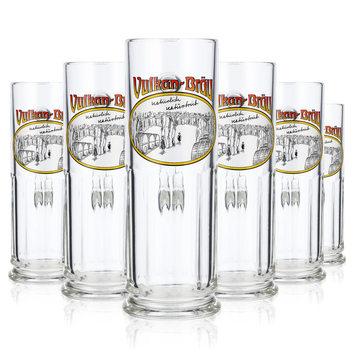 6 bicchieri da birra Vulkanbräu 0,2 l boccale da birra Maximilian – Vista 7