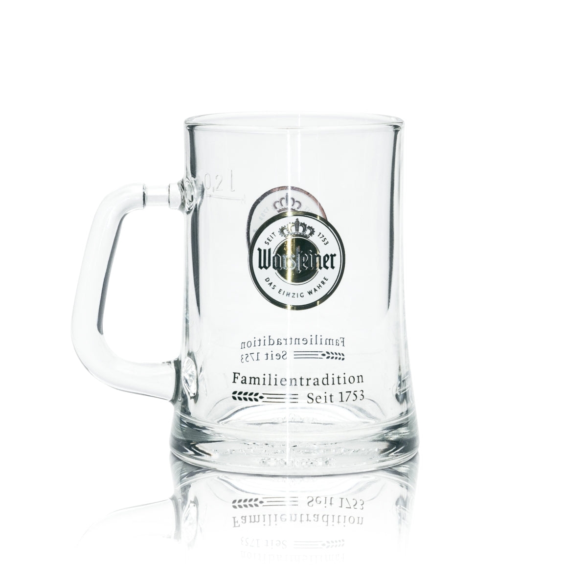 6 bicchieri da birra Warsteiner 0,2 l boccale Party Seidel con manico bicchieri boccali Humpen Beer – Vista 2