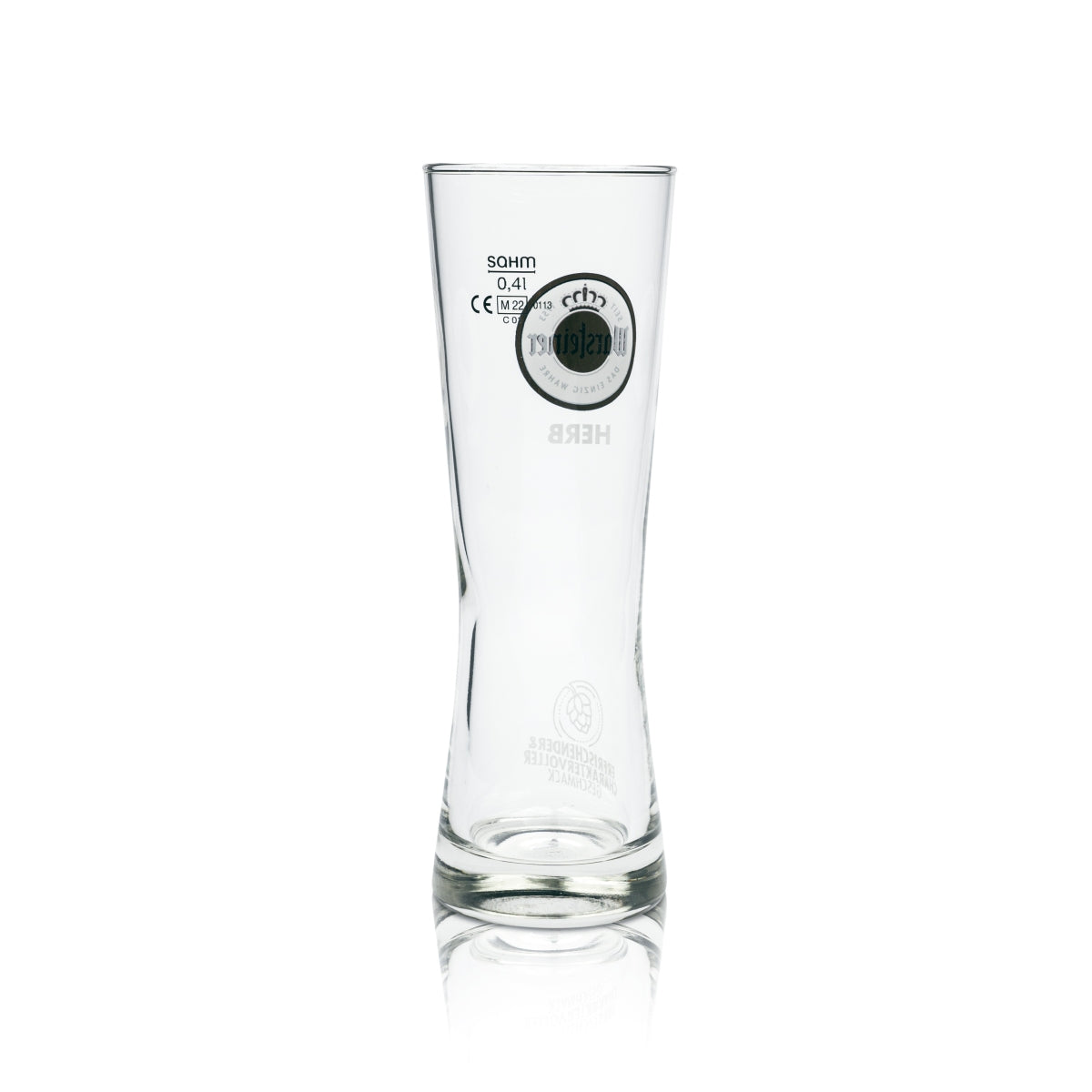 6 bicchieri da birra Warsteiner 0,4 l Herb Cup bicchieri tulipano Willi Bar – Vista 3