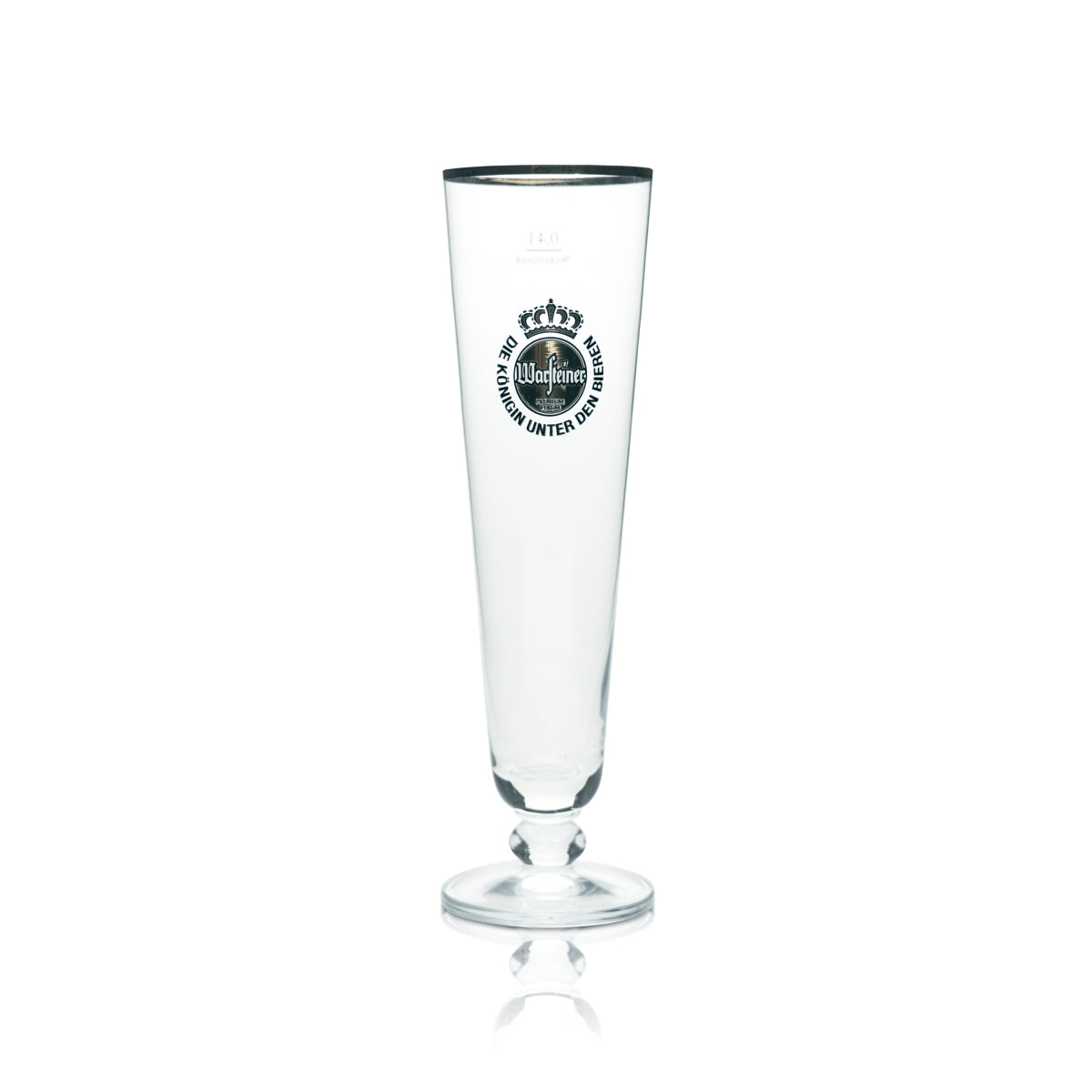 6 bicchieri da birra Warsteiner 0,4 l, forma a tulipano con bordo dorato, bicchieri da bar e ristorante, birra Pils – Vista 2