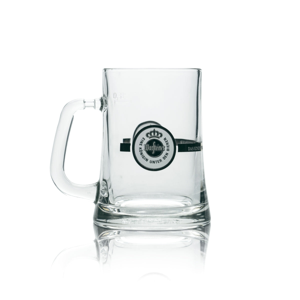 6 bicchieri Warsteiner da 0,3 l, boccali dell'amicizia, birrificio, gastronomia, calibrati – Vista 2