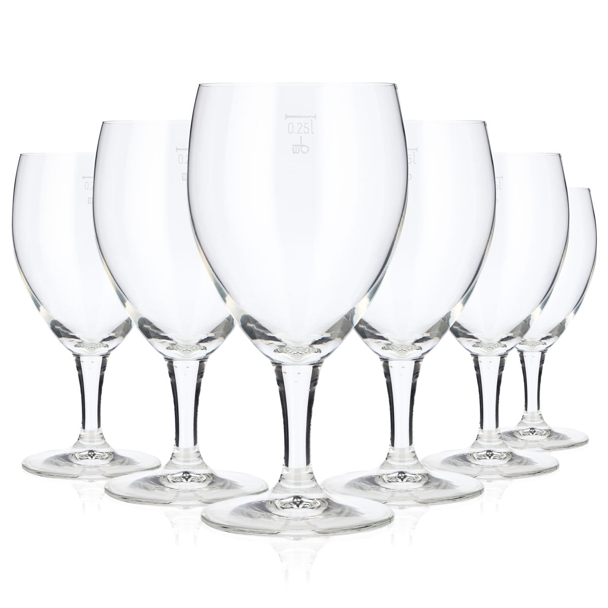 6 bicchieri da acqua Bicchieri da acqua Bicchieri da bibita 0,25 l Calice  Castel – Vista 5