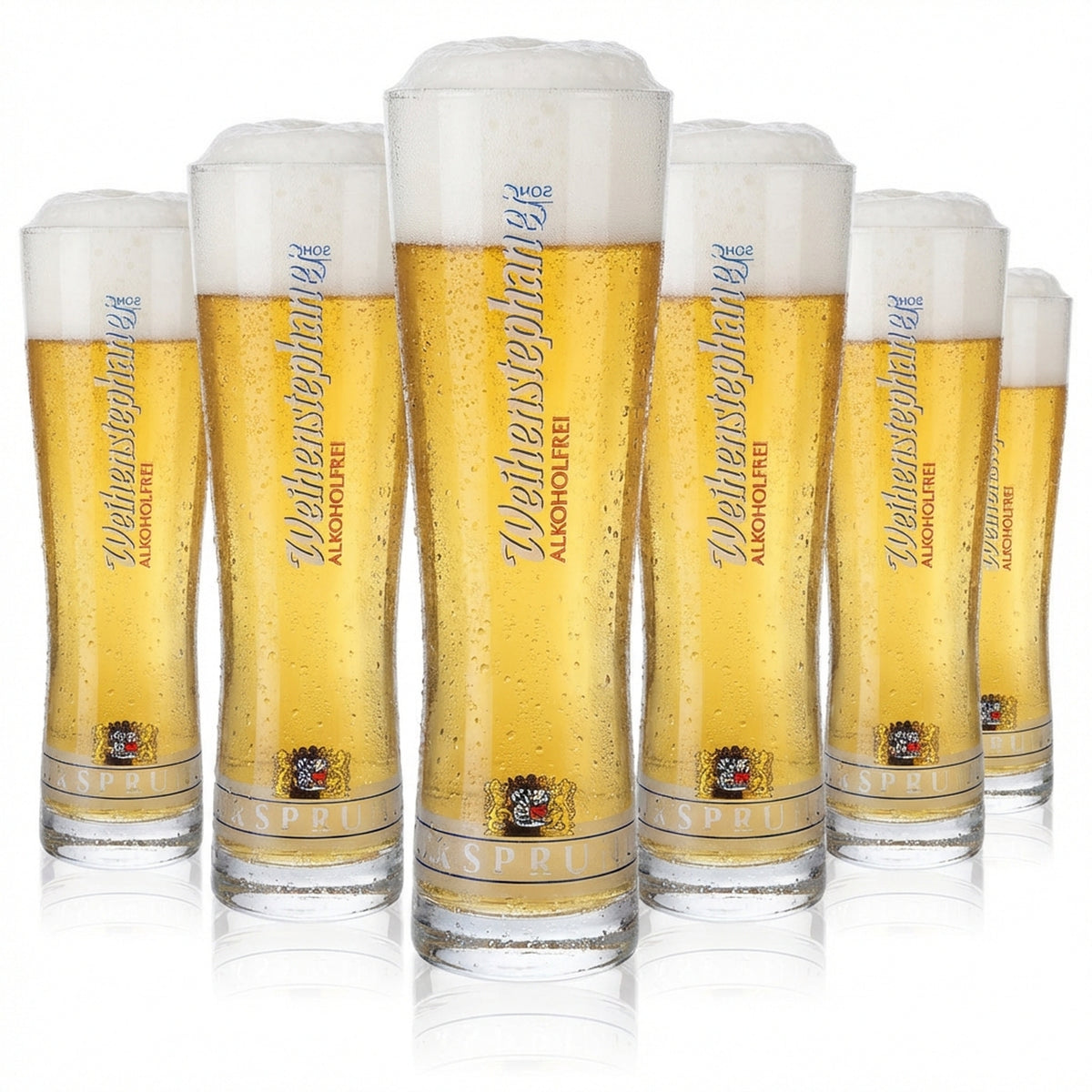 6 bicchieri da birra Weihenstephan Bicchieri da birra Weizen 0,5 l "Torontow" Analcolica
