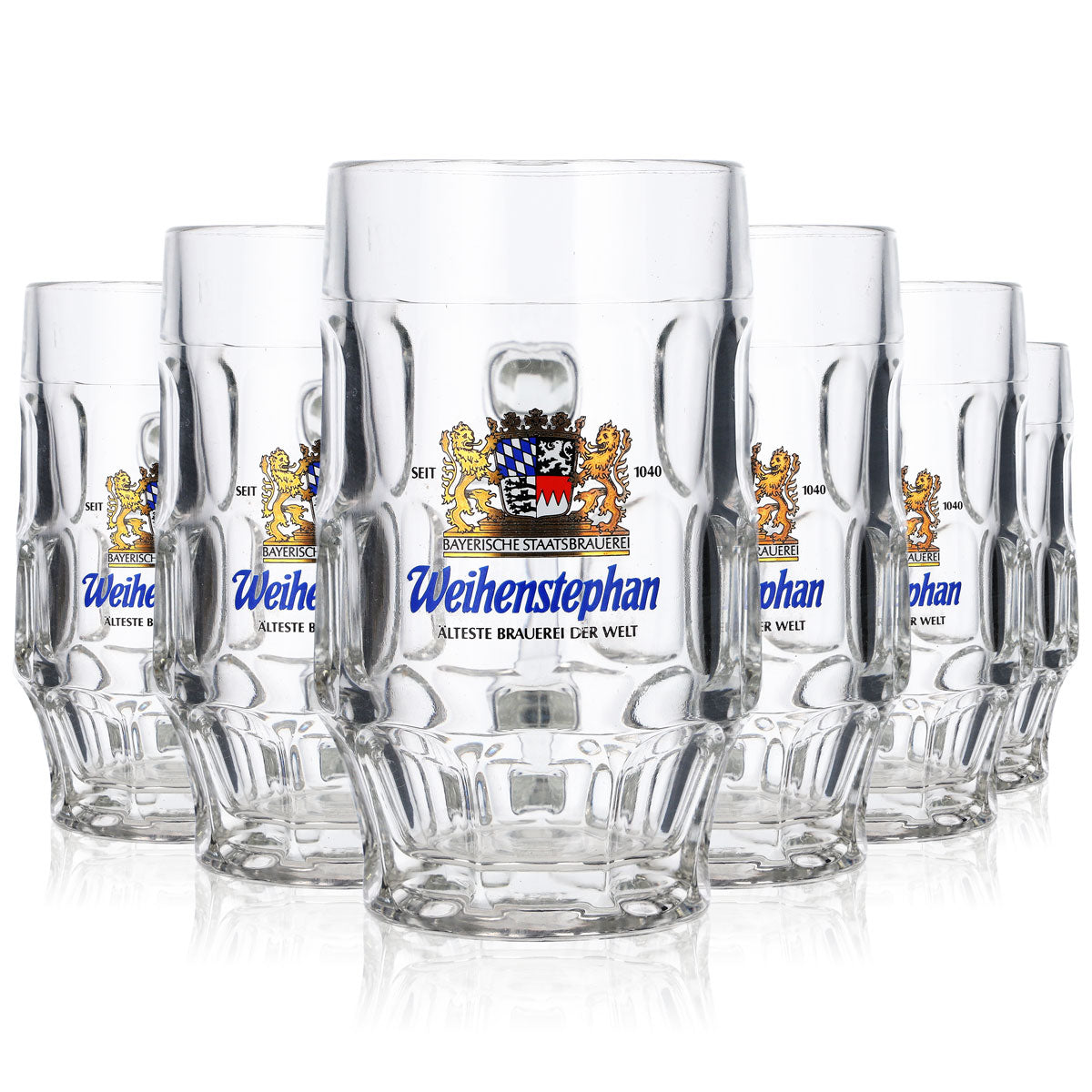 6 bicchieri da birra Weihenstephan in vetro Seidel boccale da birra 0,3 l Rastal – Vista 7