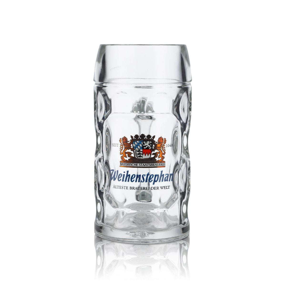 6 bicchieri Weihenstephan da 0,3 l, bicchieri da birra con profilo Seidel, set di boccali da birra, birrificio – Vista 2