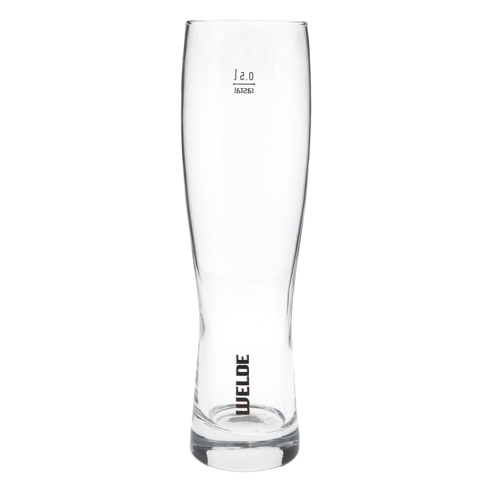 6x Welde Bicchiere da birra bianca 0,5 l Set di bicchieri da birra Hefeweizen Braumanufaktur Pokal