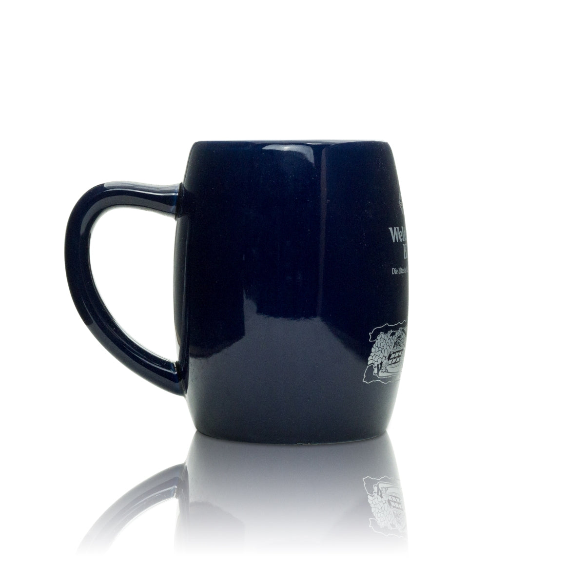 6 bicchieri da birra in ceramica blu cobalto Weltenburger Kloster Bier 0,5 l – Vista 3
