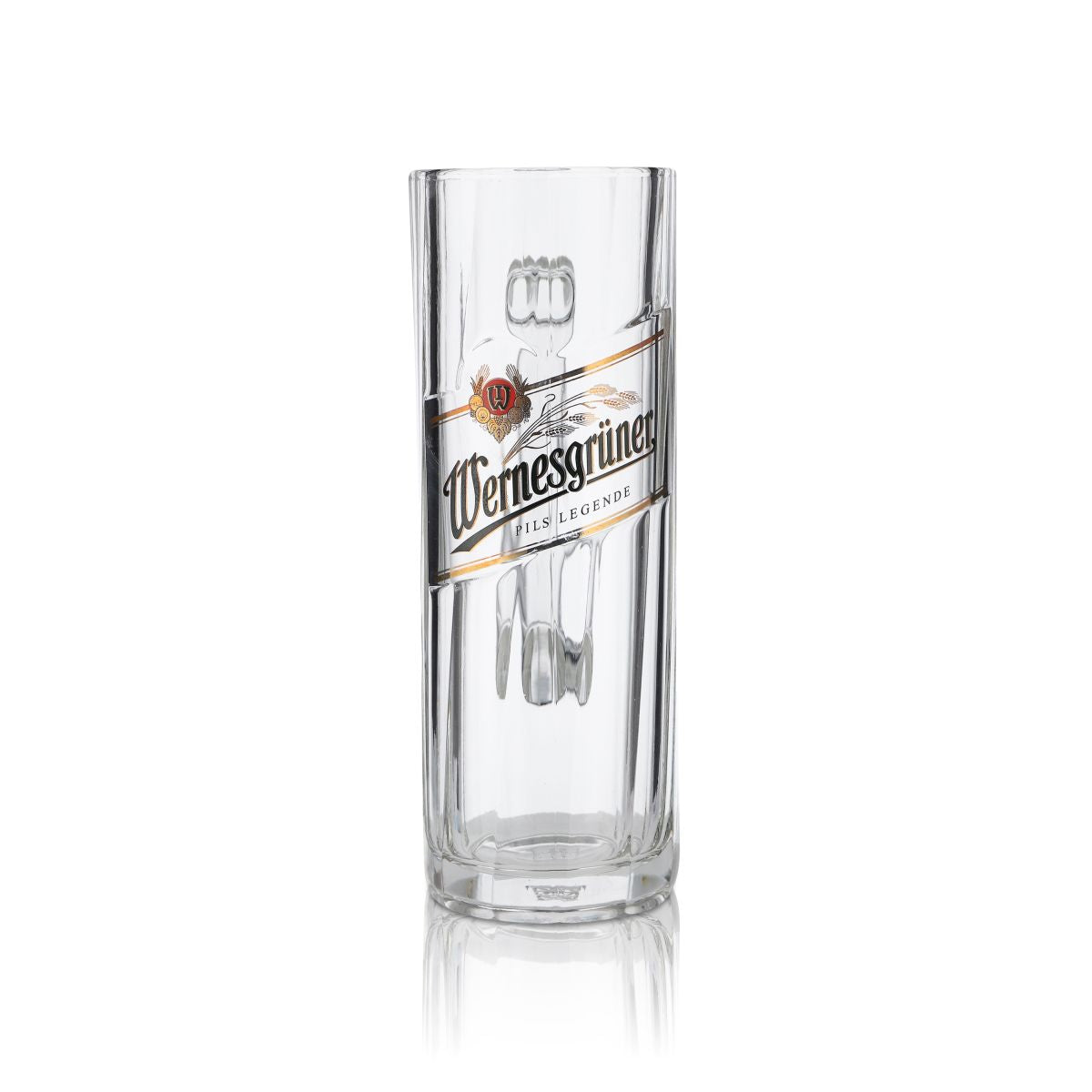 6 bicchieri da birra Wernesgrüner 0,3 l Set di boccali Seidel Birrificio Pilsener – Vista 2