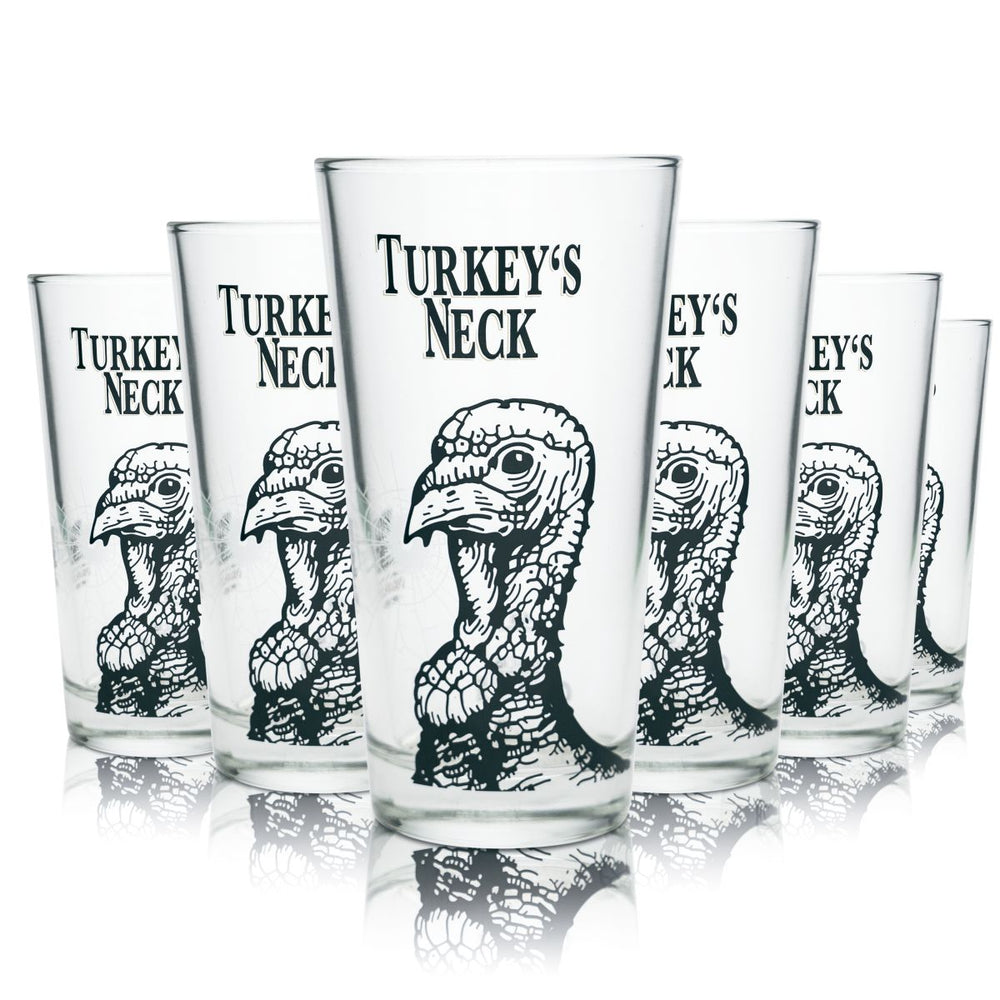6 bicchieri Wild Turkey 0,37 l bicchieri da long drink bicchieri tumbler Kentucky Bourbon Whiskey
