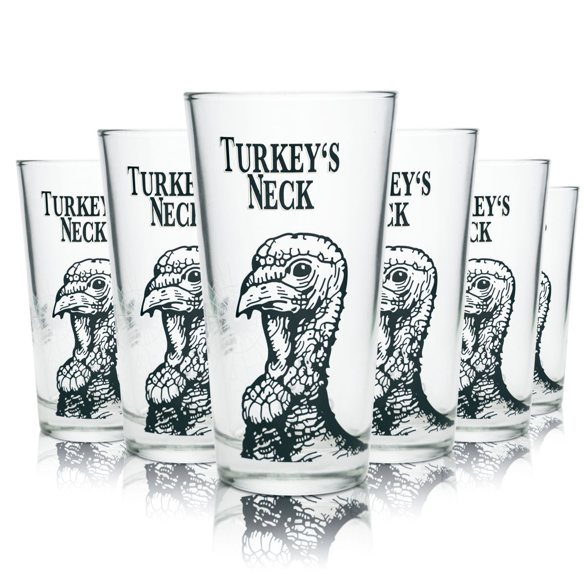 6 bicchieri Wild Turkey 0,37 l bicchieri da long drink bicchieri tumbler Kentucky Bourbon Whiskey