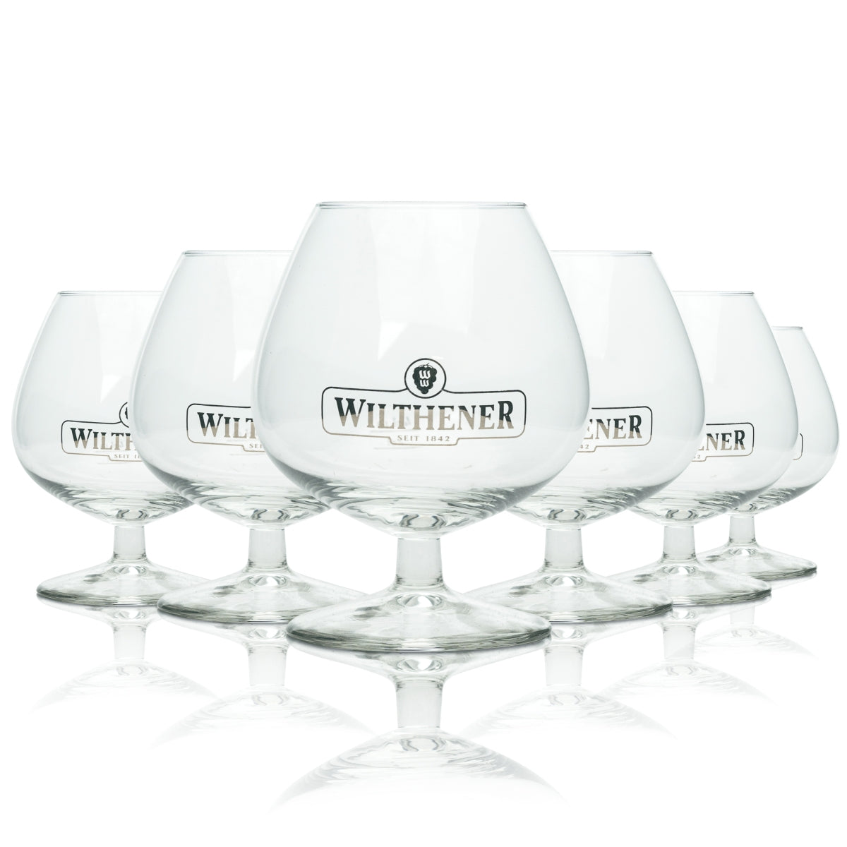 6 bicchieri da brandy Wilthener 0,25 l per degustazione di cognac, bicchieri da degustazione Bar