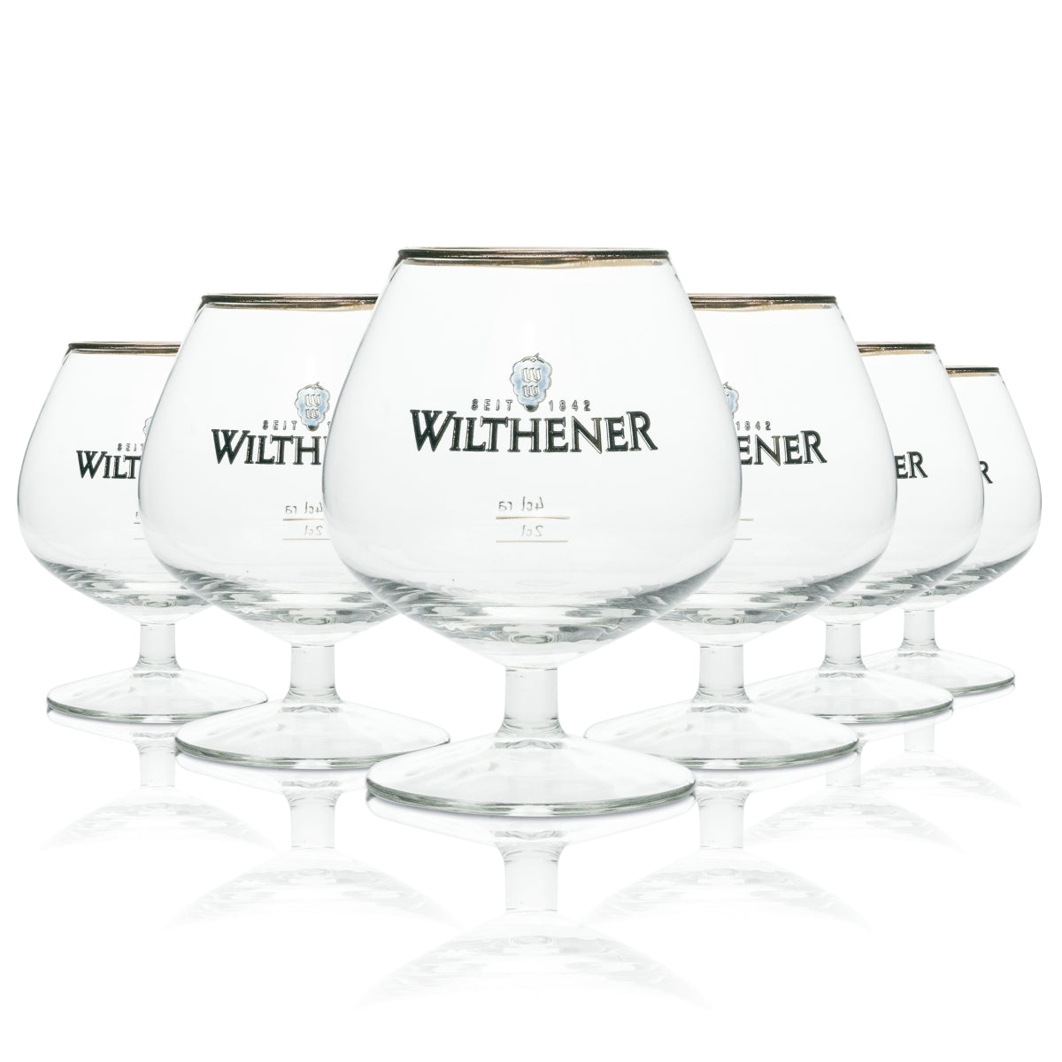 6 bicchieri da brandy Wilthener 2/4 cl rastal