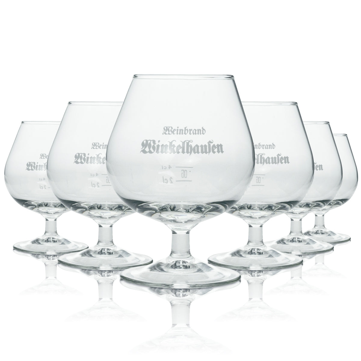 6 bicchieri da brandy Winkelhausen 2/4 cl rastal