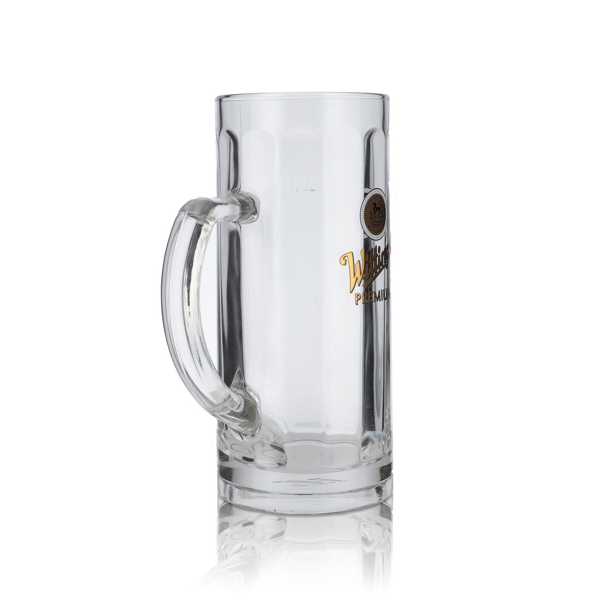 6 bicchieri da birra Wittinger da 0,5 l con logo Seidel in rilievo dorato – Vista 3
