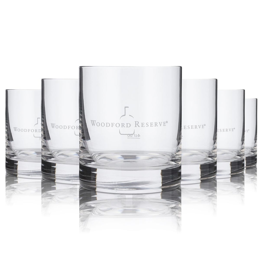 6 bicchieri tumbler Woodford Reserve da 0,32 l Set di bicchieri American Rye Distillery