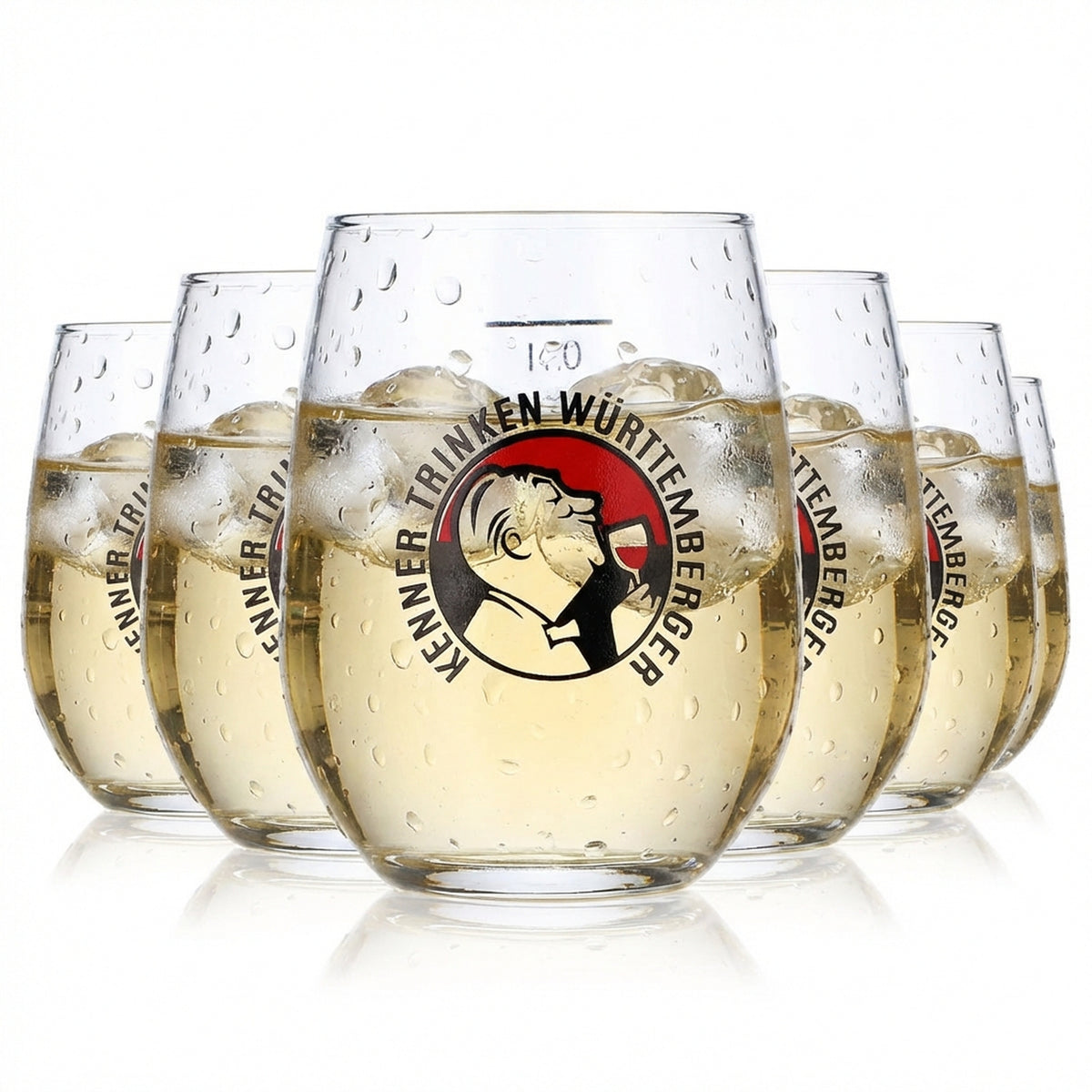6 bicchieri da vino Württemberger Bicchieri da vino 0,1 l Bicchieri Böckling