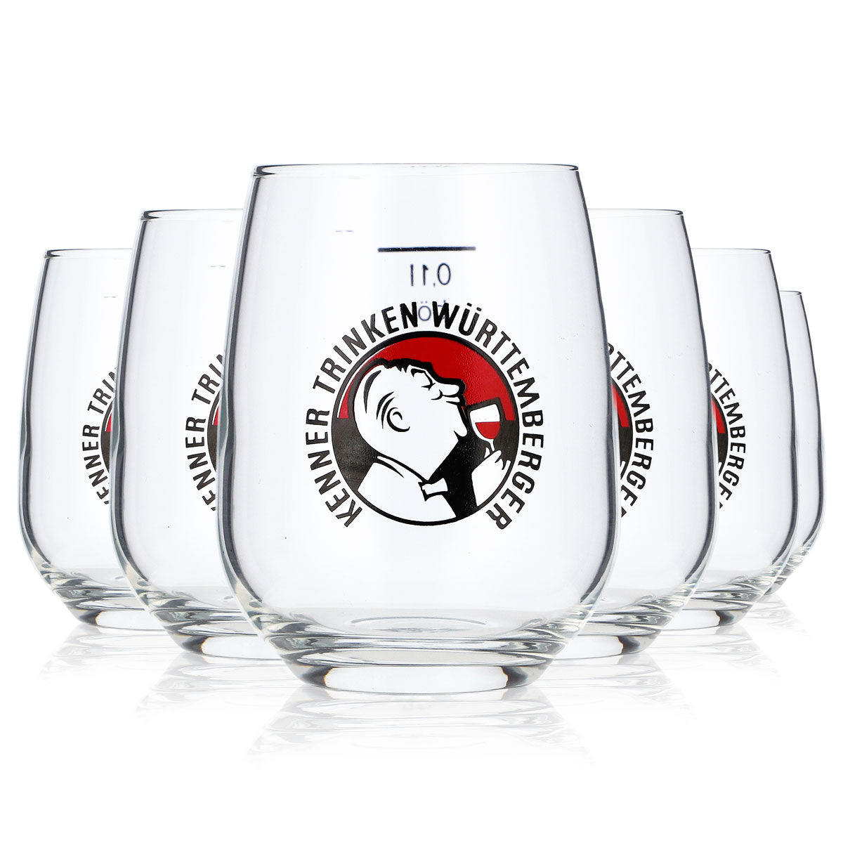 6 bicchieri da vino Württemberger Bicchieri da vino 0,1 l Bicchieri Böckling – Vista 5