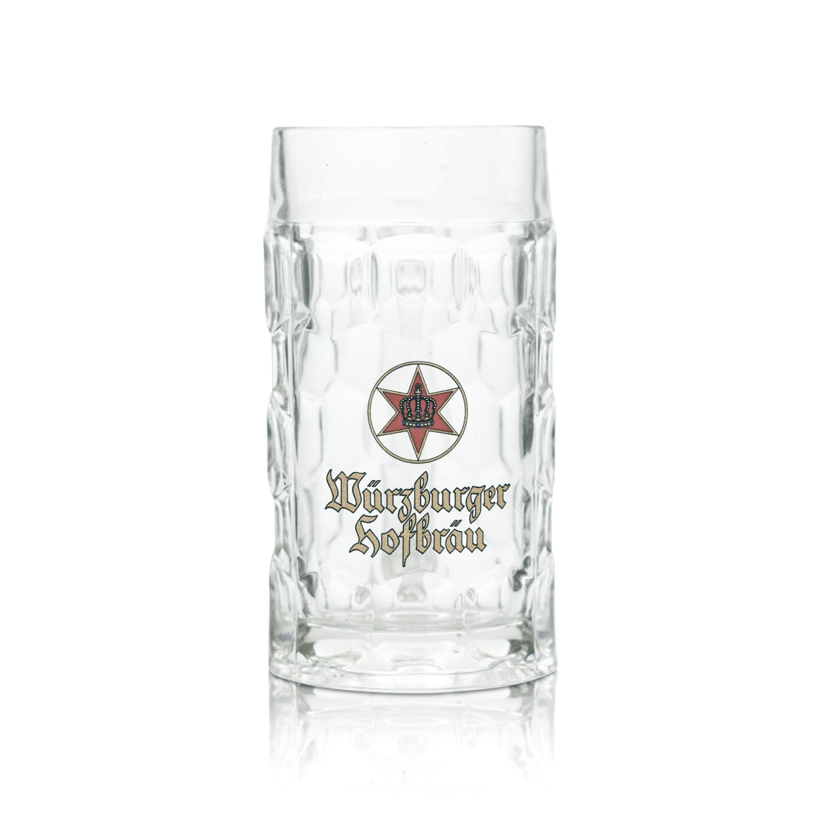 6 bicchieri Würzburger Hofbräu da 0,3 l, boccali da birra, bicchieri Seidel, birrificio – Vista 2