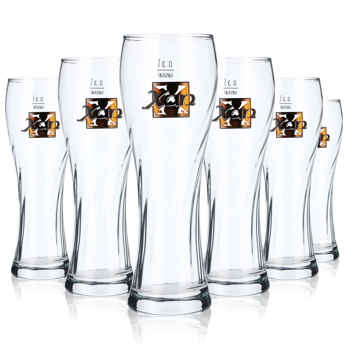 6 bicchieri da birra Xan da 0,3 l Bicchieri da birra Bicchiere da birra bianca Alta Baviera Rastal – Vista 5
