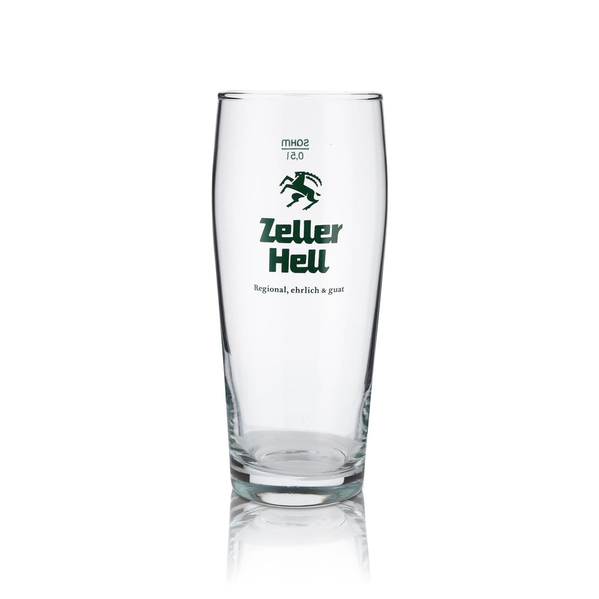 6 bicchieri da birra chiari Willi Becher, 0,5 l, in vetro Zeller, set da birrificio e ristorazione – Vista 2