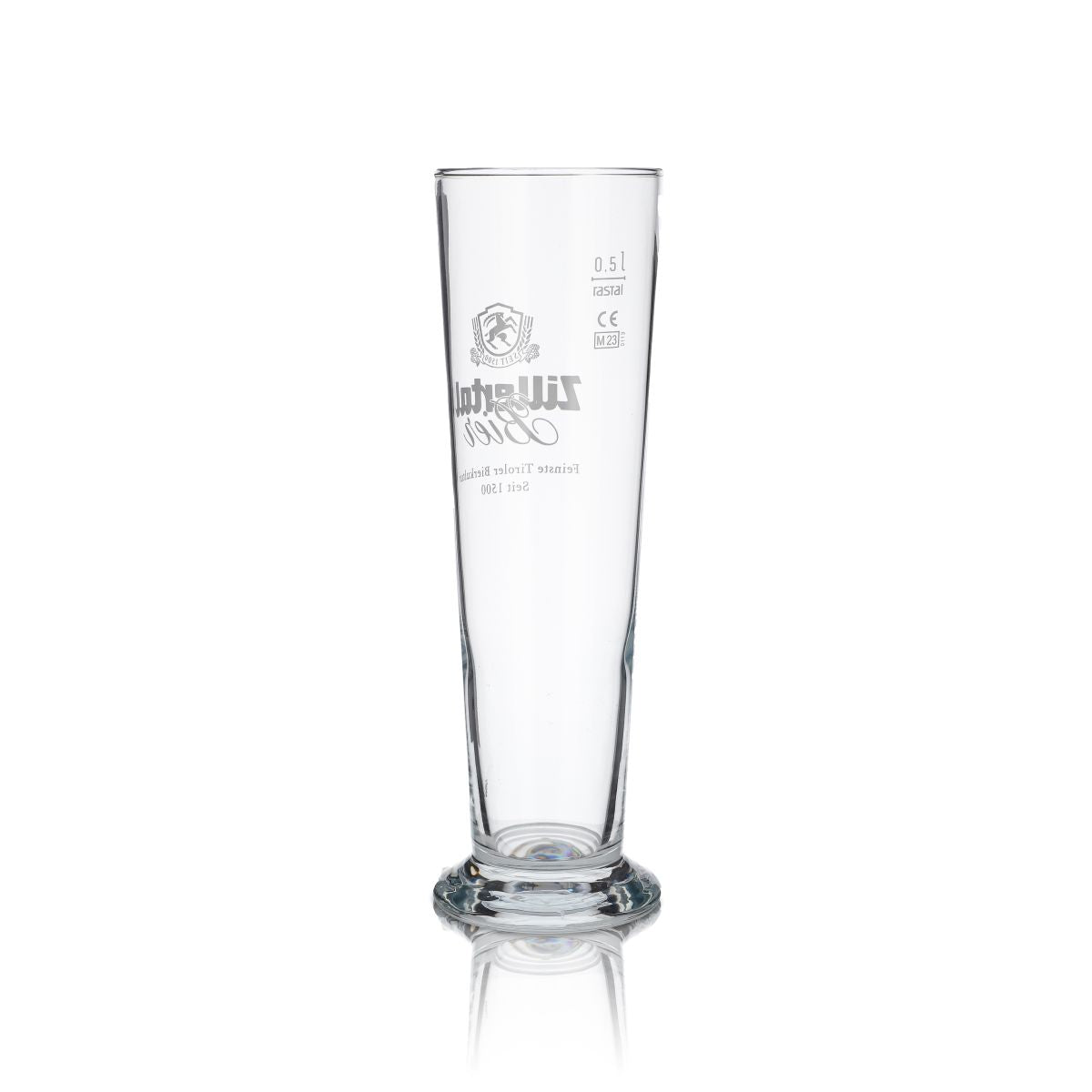 6 bicchieri Zillertal da 0,5 l per birra bianca Set di bicchieri Hefeweizen Birrificio Gastronomico Calibrato – Vista 4