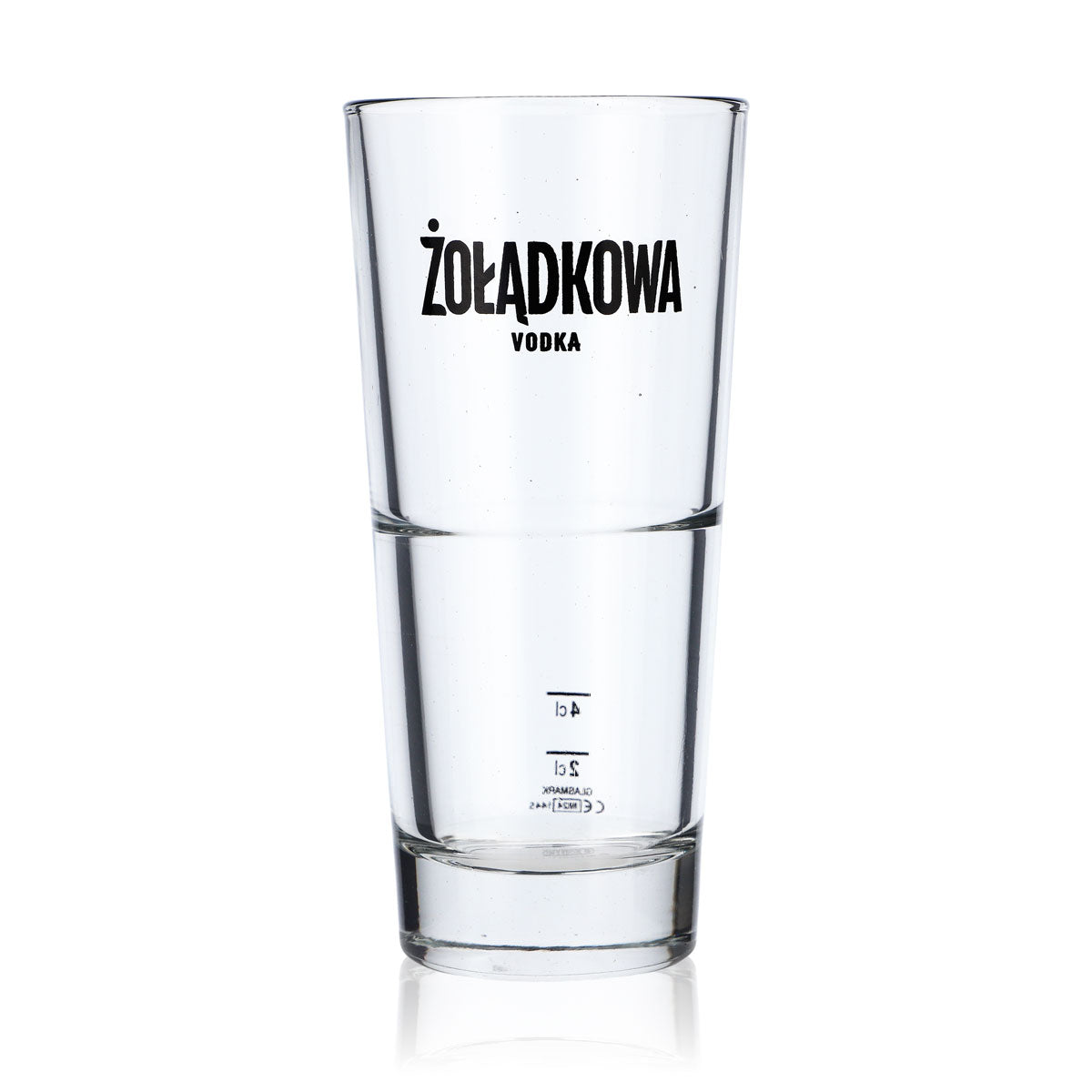 6 bicchieri da vodka Zoladkowa da 0,33 l Bicchieri da long drink Bicchieri impilabili – Vista 2