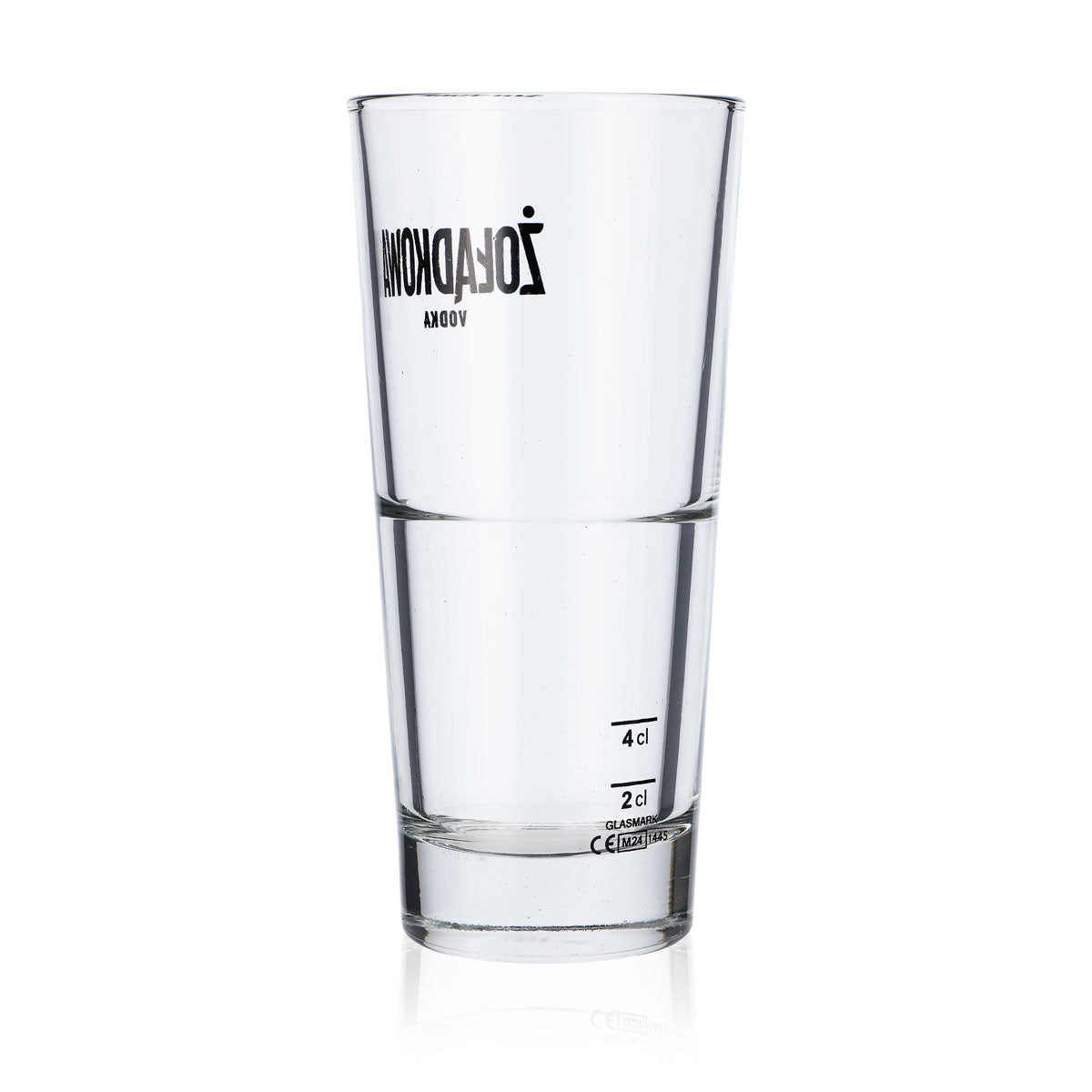 6 bicchieri da vodka Zoladkowa da 0,33 l Bicchieri da long drink Bicchieri impilabili – Vista 4