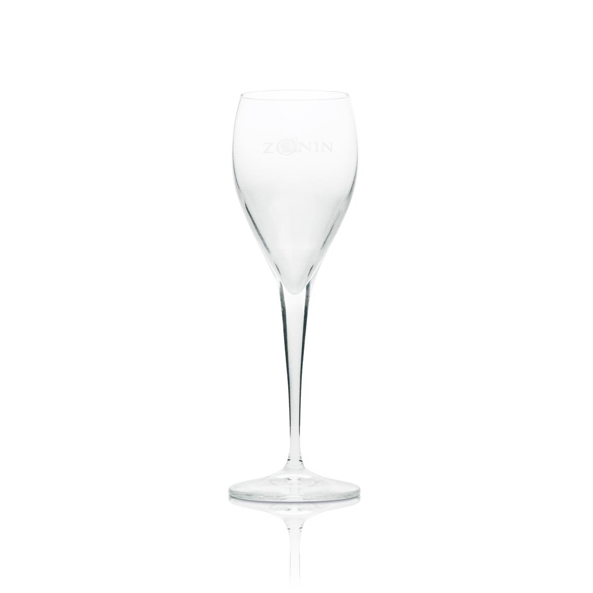 6 bicchieri da prosecco Zonin con logo 100 ml – Vista 2