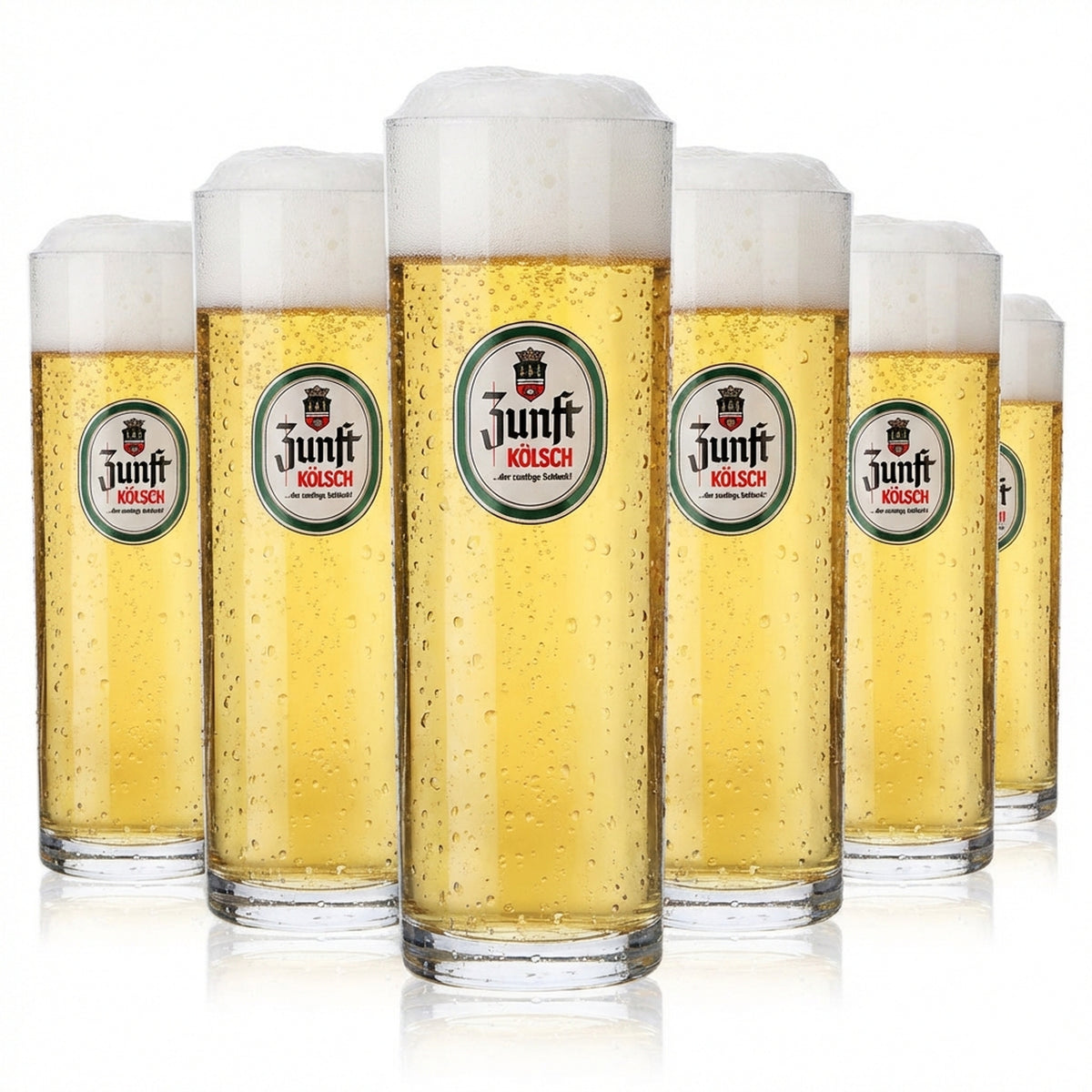 6 bicchieri da birra Kölsch Bicchieri da birra 0,25 l Stange Kölsch