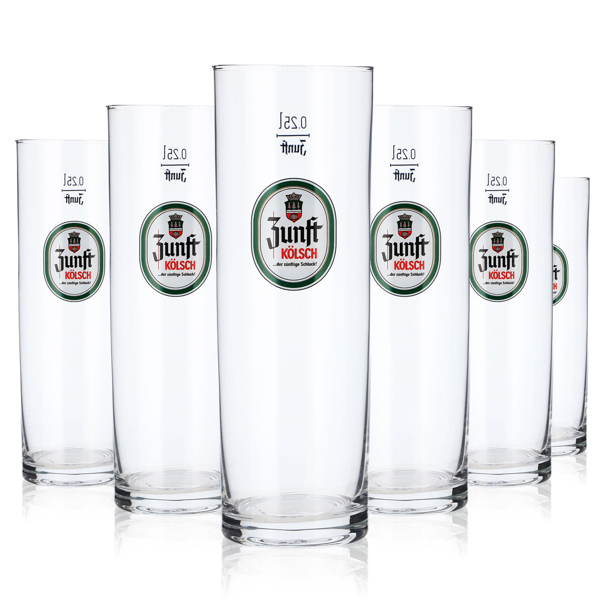 6 bicchieri da birra Kölsch Bicchieri da birra 0,25 l Stange Kölsch – Vista 5