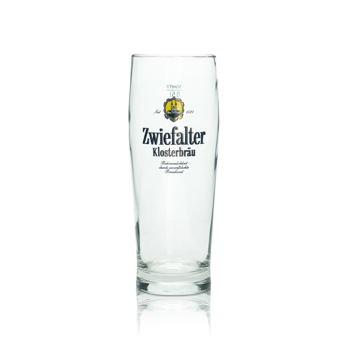 6 bicchieri da birra Zwiefalter da 0,5 l Klosterbräu Becher Trumpf Sahm Willi Bicchieri Pils – Vista 2