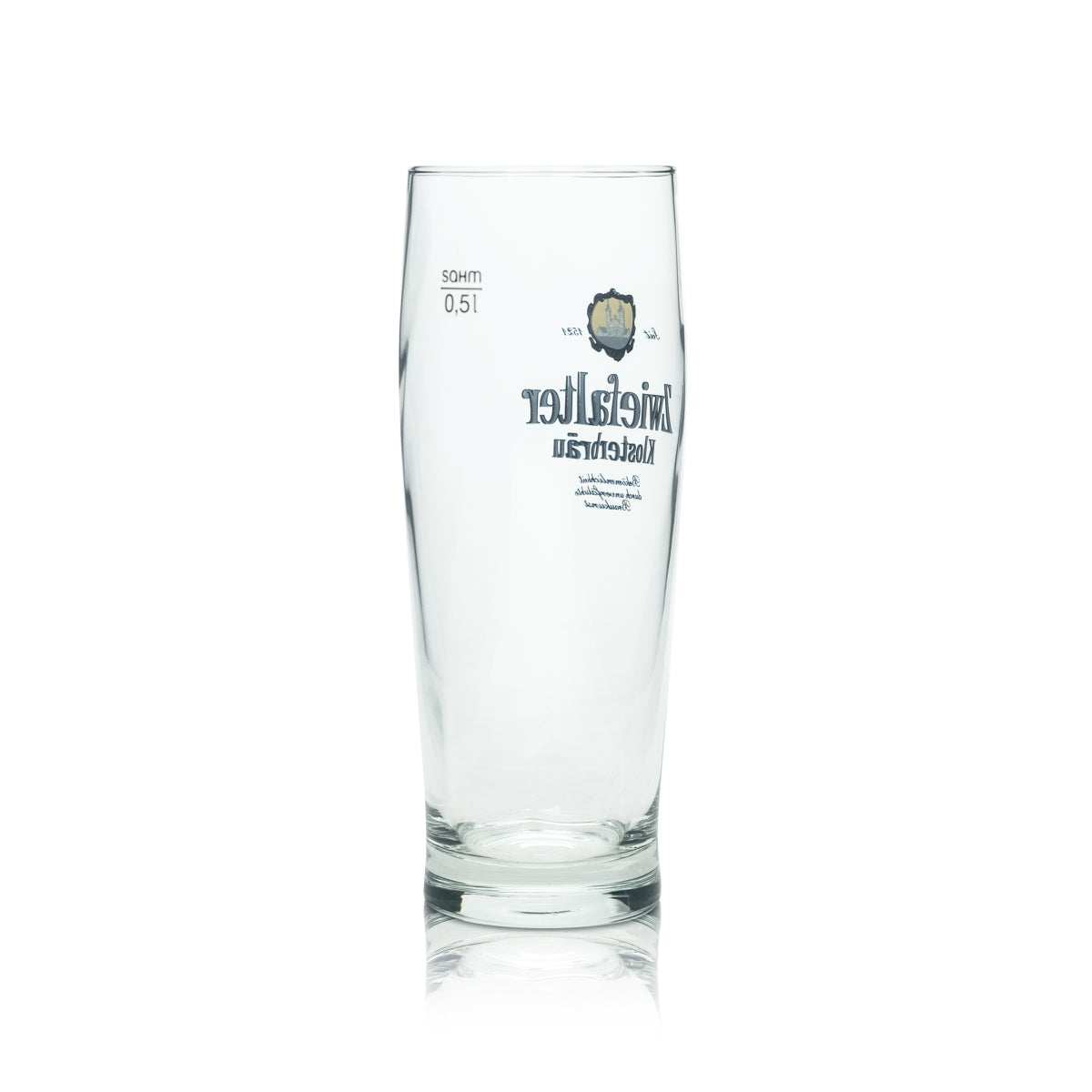 6 bicchieri da birra Zwiefalter da 0,5 l Klosterbräu Becher Trumpf Sahm Willi Bicchieri Pils – Vista 4