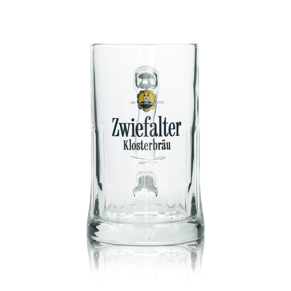 6 bicchieri da birra Zwiefalter Klosterbräu da 0,5 litri con manico Sahm Seidel – Vista 2