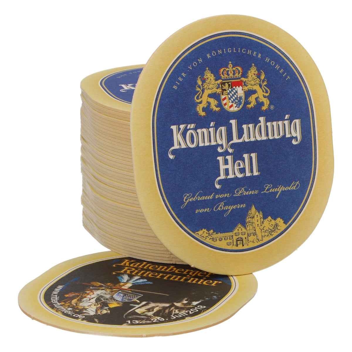 70x Sottobicchieri König Ludwig Bier Sottobicchieri in vetro l Chiari