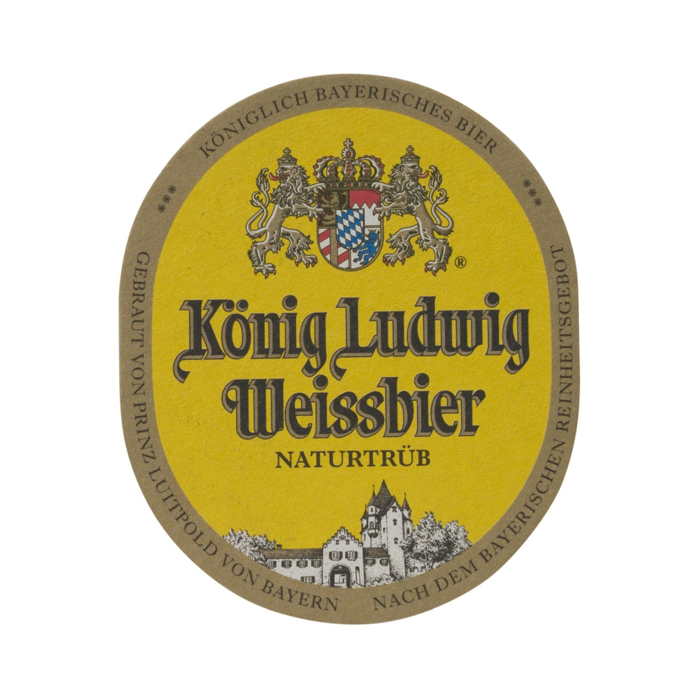 70x Sottobicchiere per birra König Ludwig Birra bianca Sottobicchiere in vetro Birra naturale non filtrata