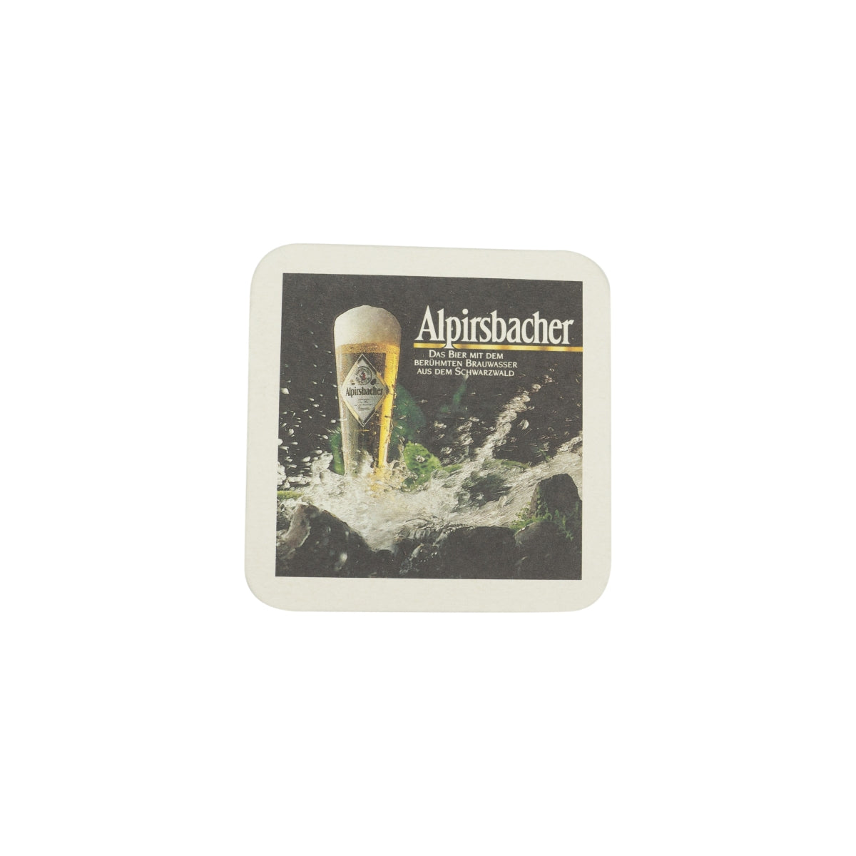 75 sottobicchieri Alpirsbacher Klosterbräu Bier 10x10 sottobicchieri in vetro