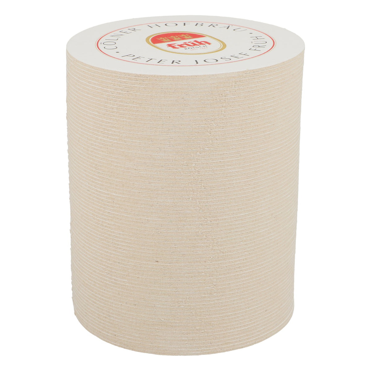 75 sottobicchieri Früh Kölsch Diametro 10,6 cm Logo con bordo dorato – Vista 2
