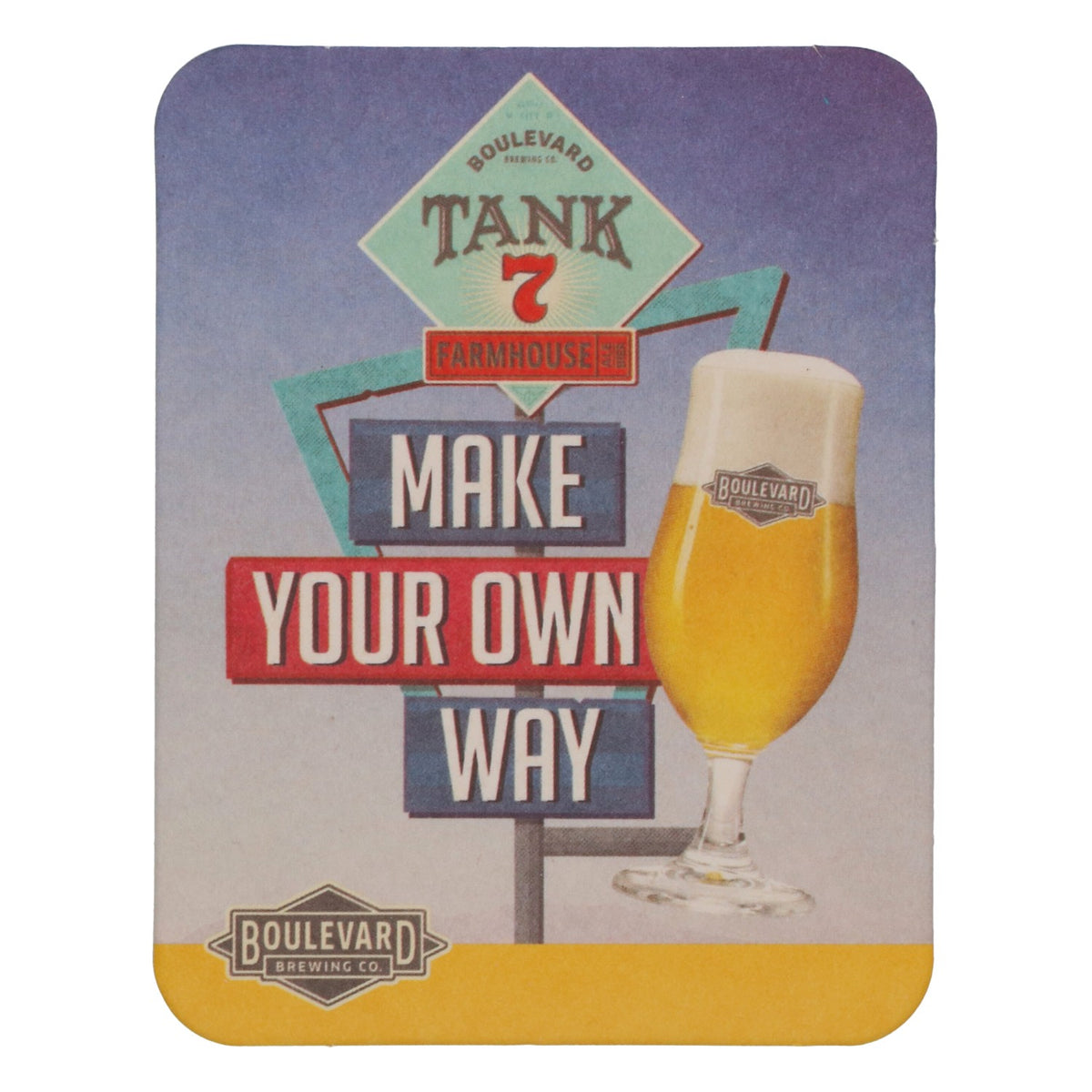 80x Boulevard Birra Sottobicchieri Sottobicchieri in vetro Accessori da bar 11,5x9 cm – Vista 3