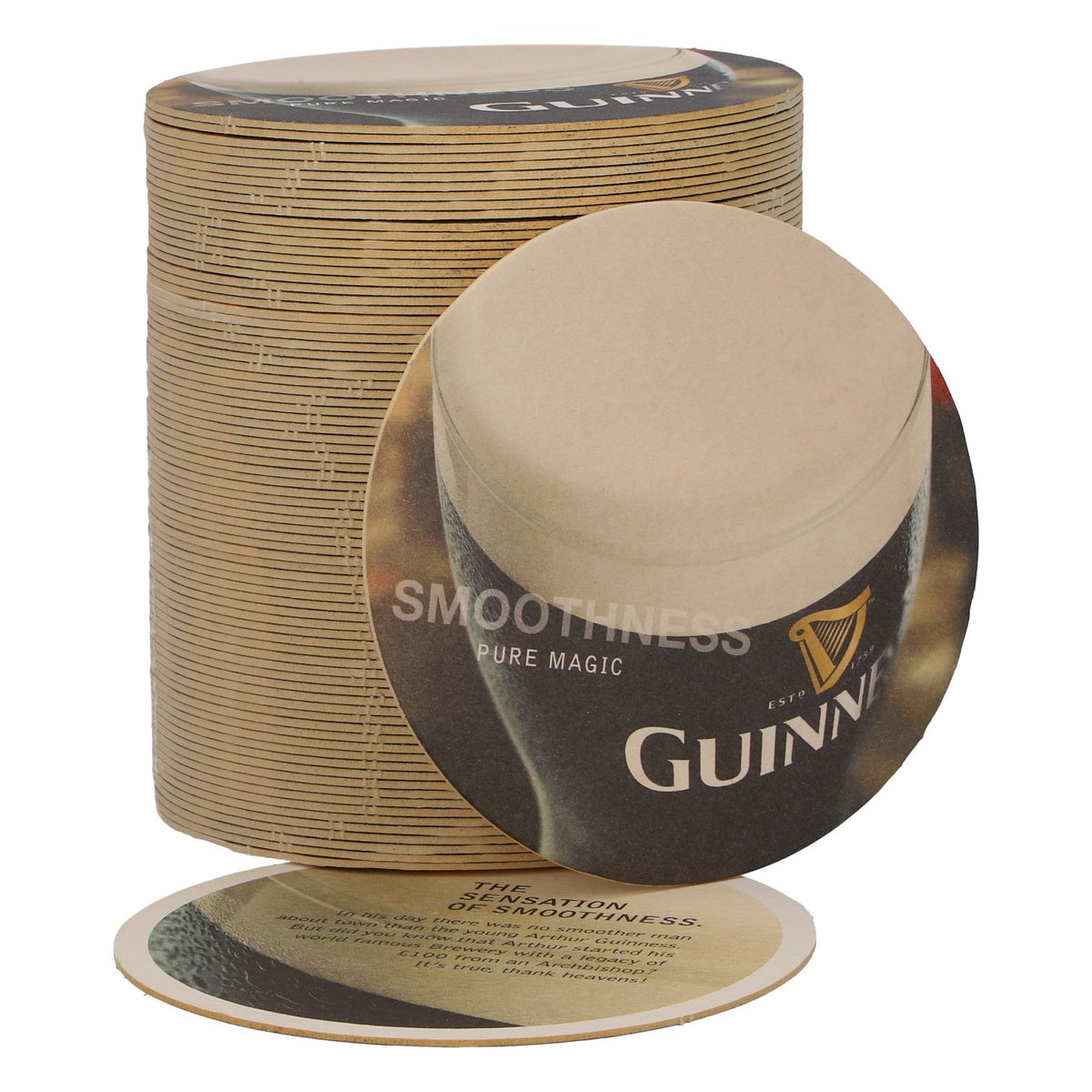 80 sottobicchieri Guinness Ø 10,5 cm "Smoothness"