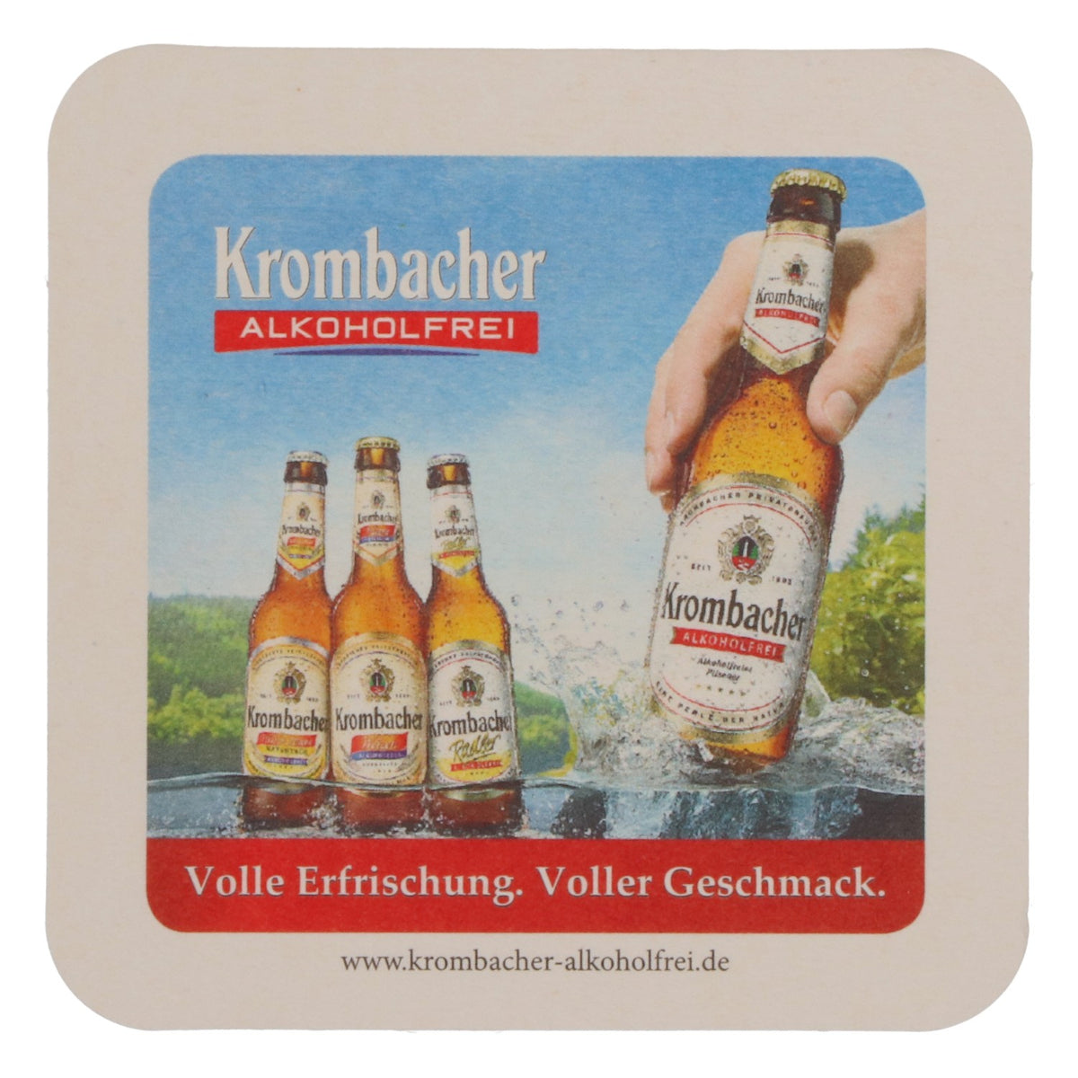 80x sottobicchieri Krombacher Sottobicchieri Sottobicchieri in vetro Accessori da bar Weizen Analcolico – Vista 4