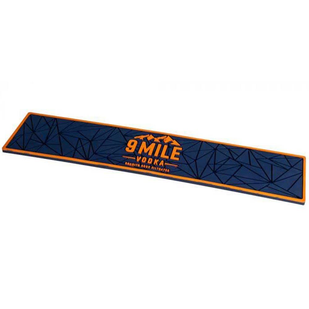 9 Mile Tappetino per bancone bar Runner con base antiscivolo in gomma per bar, ristoranti e caffetterie