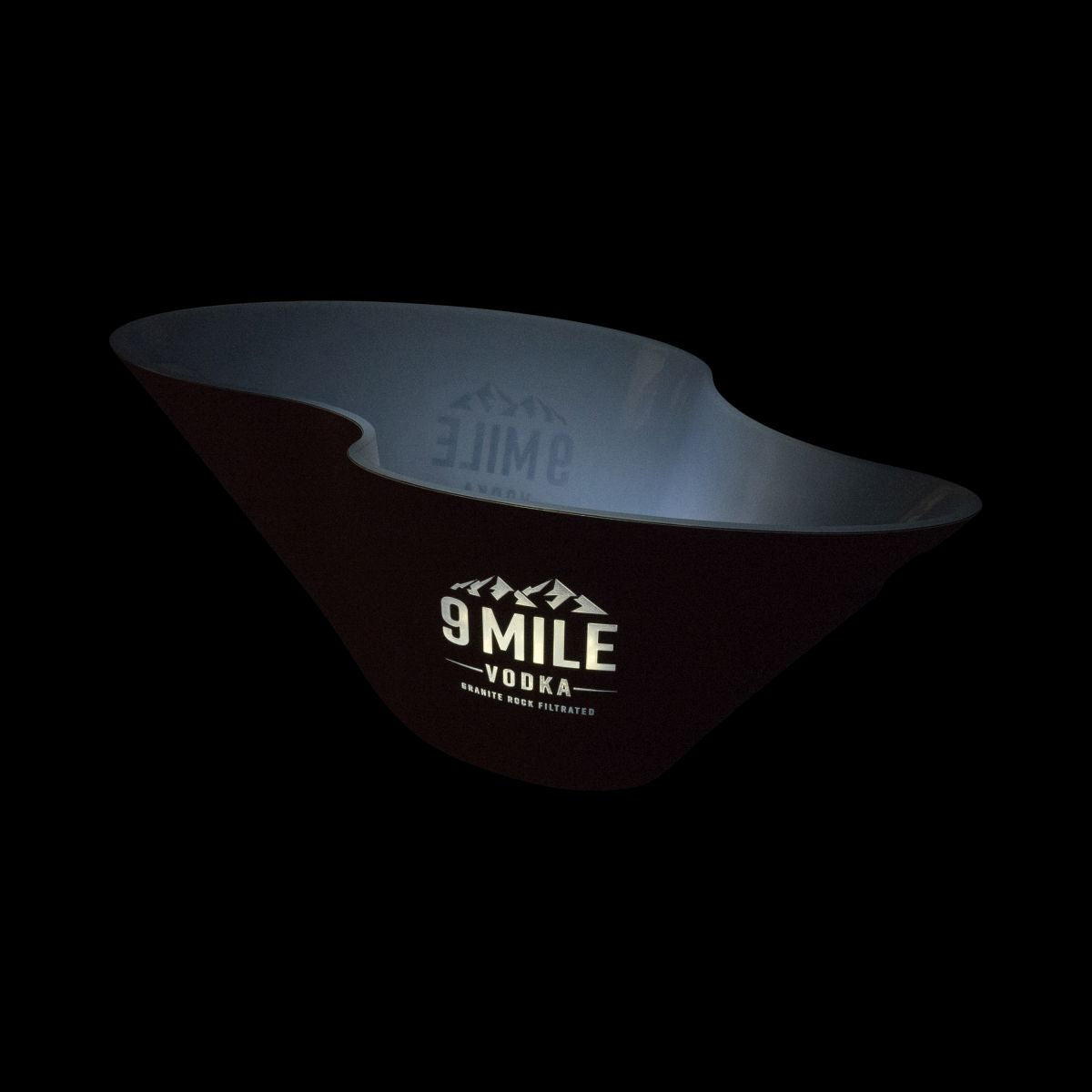 9 Mile Kühler Wave Magnum LED Raffredda bottiglie Raffredda bevande Contenitore per cubetti di ghiaccio – Vista 3