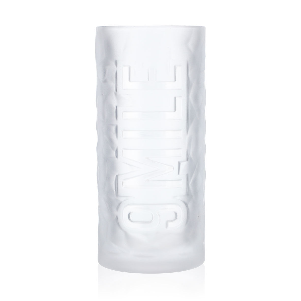 9 Mile Vodka Bicchiere 0,3 l Bicchiere da long drink Bicchieri in vetro smerigliato bianco singolo