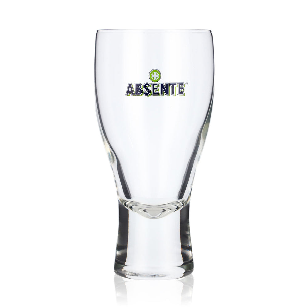 Absente Absinth Bicchiere da liquore 0,21 l Tumbler a forma di V con logo blu