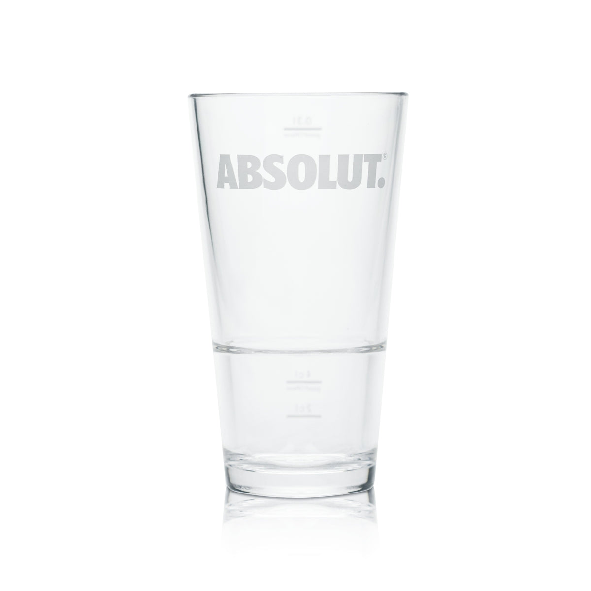 6 bicchieri Absolut in plastica rigida da 0,3 l, riutilizzabili, calibrati, per uso gastronomico – Vista 2