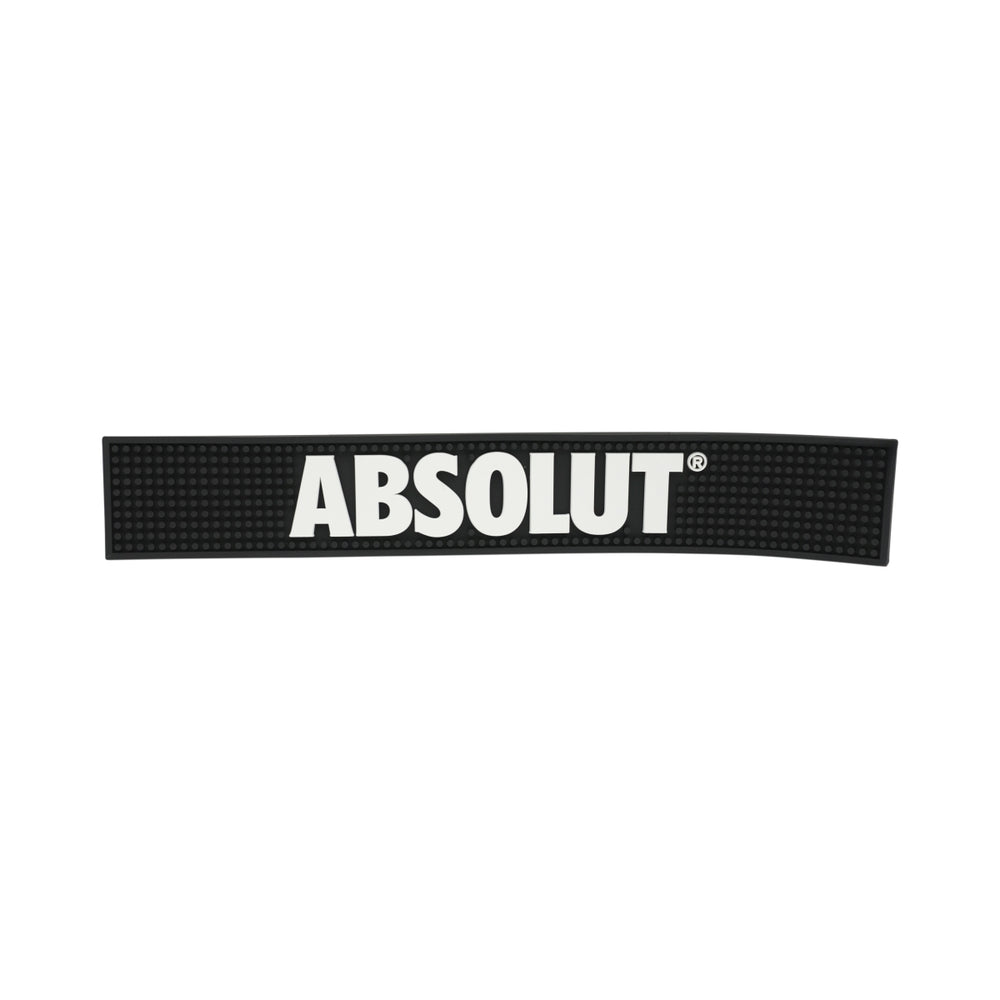 Absolut Vodka Tappetino da bar 59x9 cm Tappetino sgocciolatoio per bicchieri Runner in gomma Cocktail Bar