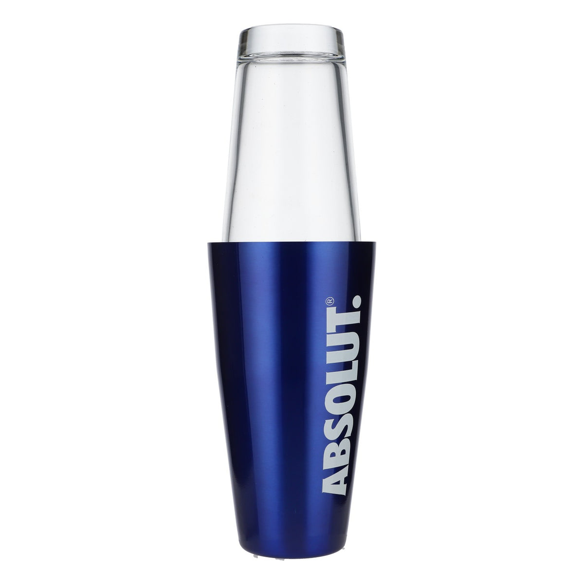Absolut Vodka Boston Shaker Shaker da bar Accessori da bar Acciaio inossidabile/vetro blu – Vista 2