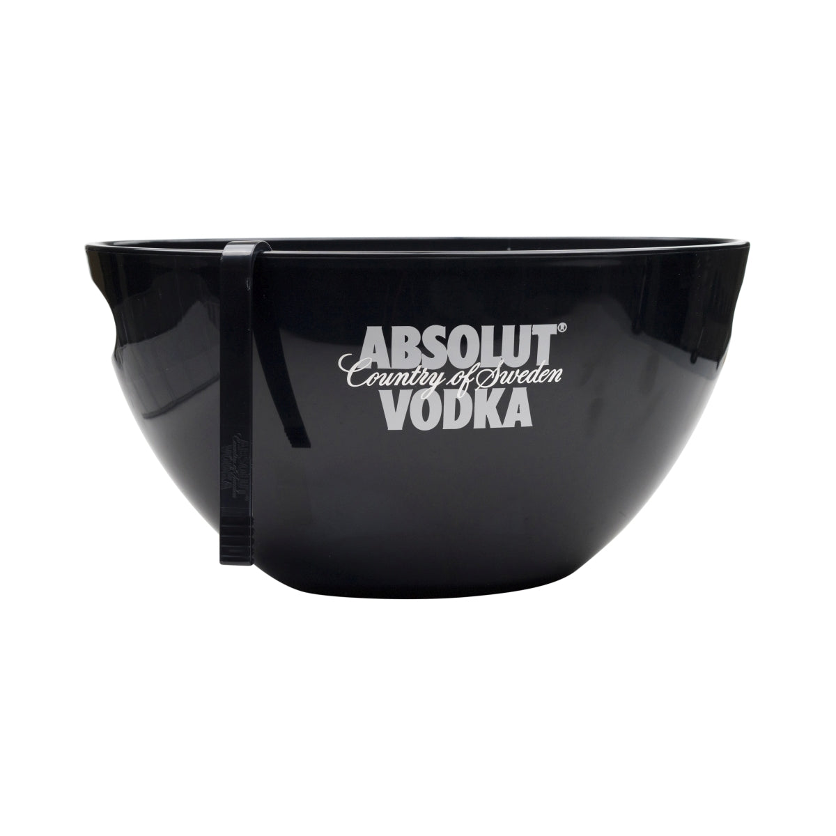 Absolut Vodka Raffredda bottiglie Contenitore per cubetti di ghiaccio nero con divisorio